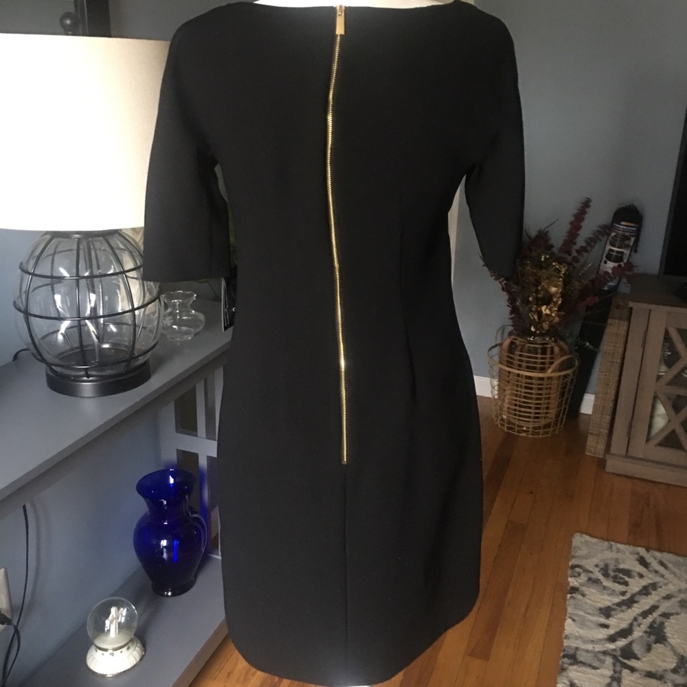 Vince Camuto shift dress with embellished neck - Picture 8 of 8
